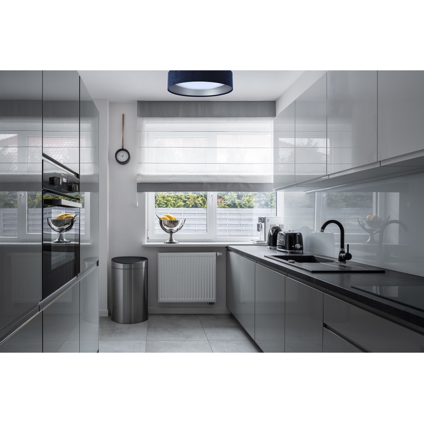 Стельовий LED світильник з регулюванням яскравості SMART GALAXY LED/24W/230V синій/срібний+ дистанційне керування