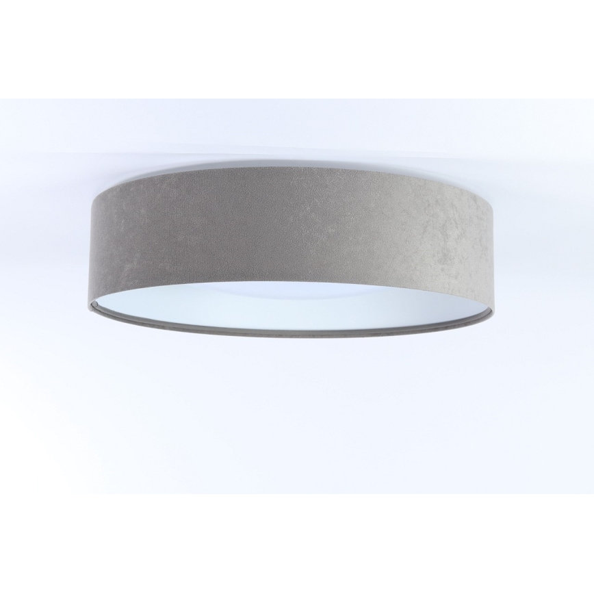 Стельовий LED світильник з регулюванням яскравості SMART GALAXY LED/24W/230V сірий/білий + дистанційне керування