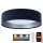 Стельовий LED світильник з регулюванням яскравості SMART GALAXY LED/36W/230V ⌀ 55 см 2700-6500K Wi-Fi Tuya синій/срібний+ дистанційне керування