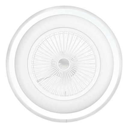 Стельовий LED світильник з регулюванням яскравості та вентилятором ZONDA LED/48W/230V 3000-6000K білий + пульт дистанційного керування