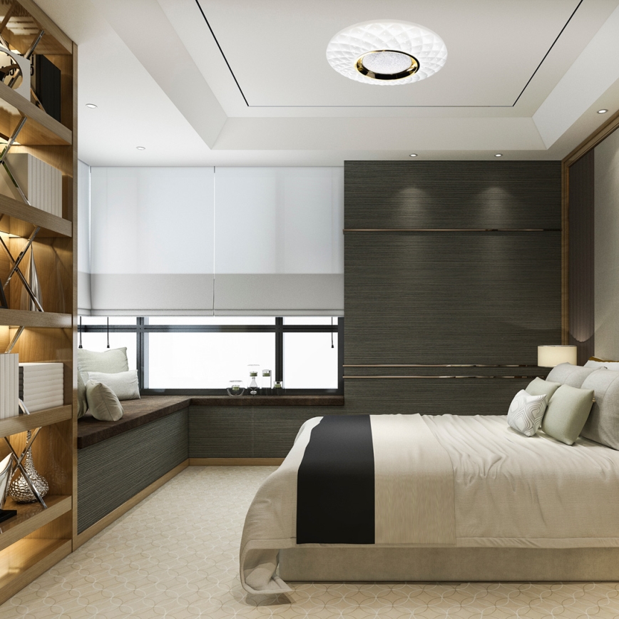 Стельовий LED світильник з регулюванням яскравості TOKYO LED/48W/230V 3000-6000K + дистанційне керування