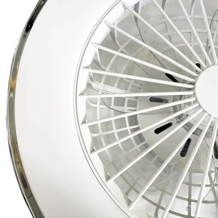 LED Стельовий світильник з вентилятором та регулюванням яскравості OPAL LED/48W/230V 3000-6500K + пульт дистанційного керування