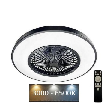 Стельовий LED світильник з вентилятором та регулюванням яскравості OPAL LED/72W/230V 3000-6500 + пульт дистанційного керування