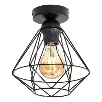 Стельовий світильник 1xE27/40W/230V чорний