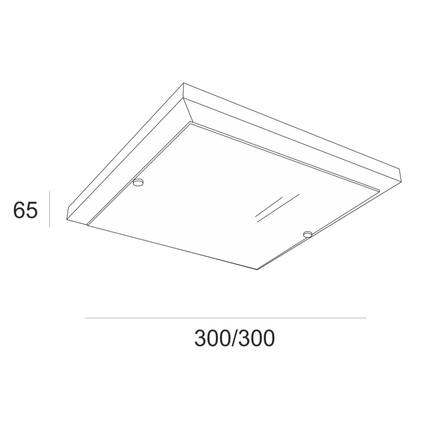 Стельовий світильник 1xE27/60W/230V бук - FSC сертифіковано
