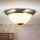 Стельовий світильник AUSTRIAN OLD LAMP 2xE27/60W/230V діаметр 27 см бронза/бежевий