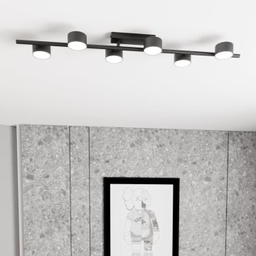 Стельовий світильник BET 6xGX53/12W/230V чорний