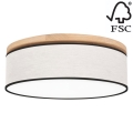 Стельовий світильник BOHO 3xE27/25W/230V діаметр 48 см дуб – FSC сертифіковано
