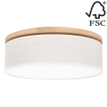 Стельовий світильник BOHO 3xE27/25W/230V діаметр 48 см дуб – FSC сертифіковано