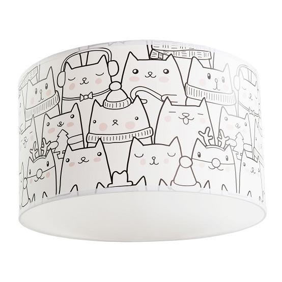 Стельовий світильник CATS 1xE27/60W/230V