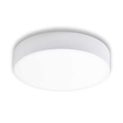 Стельовий світильник CLEO 3xE27/24W/230V ⌀ 40 см білий