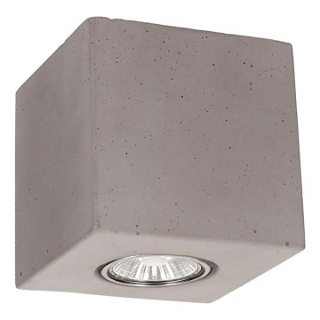 Стельовий світильник CONCRETEDREAM 1xGU10/6W/230V бетон – FSC сертифіковано