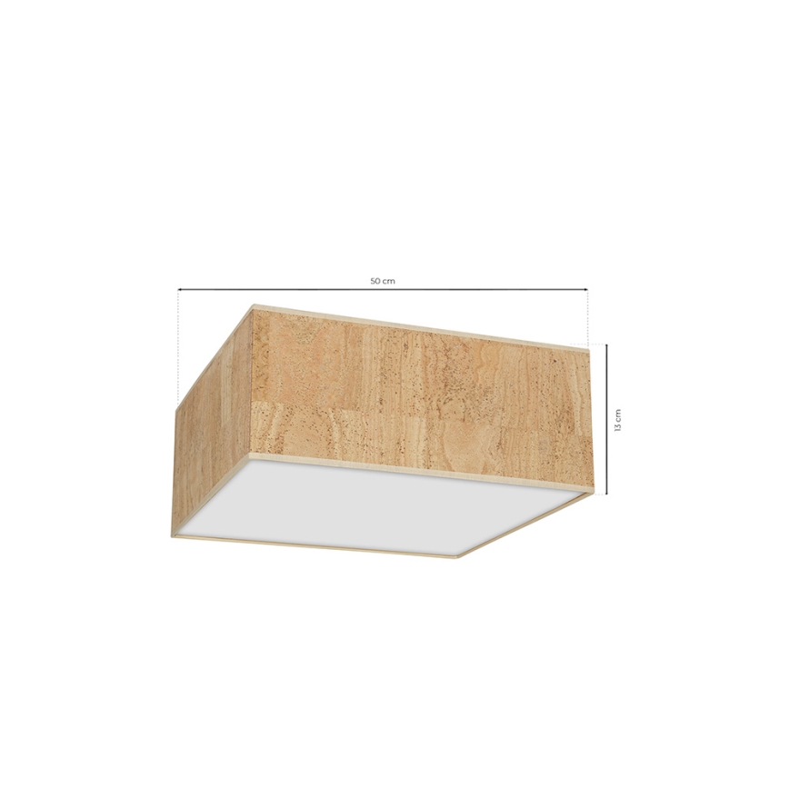 Стельовий світильник CORK 3xE27/60W/230V
