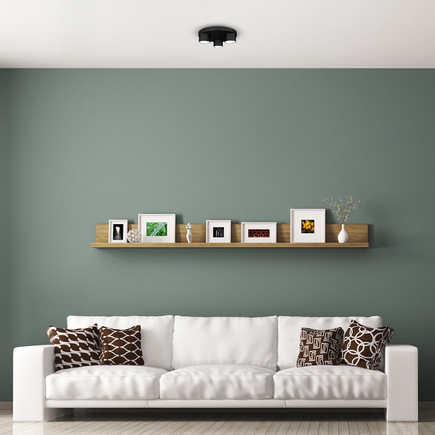 Стельовий світильник DIXIE 3xGX53/11W/230V чорний