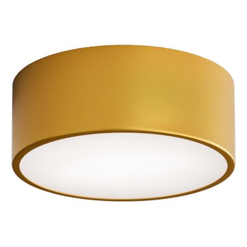 Стельовий світильник для ванної з датчиком CLEO 1xE27/24W/230V, діаметр 20 см, IP54, золотистий