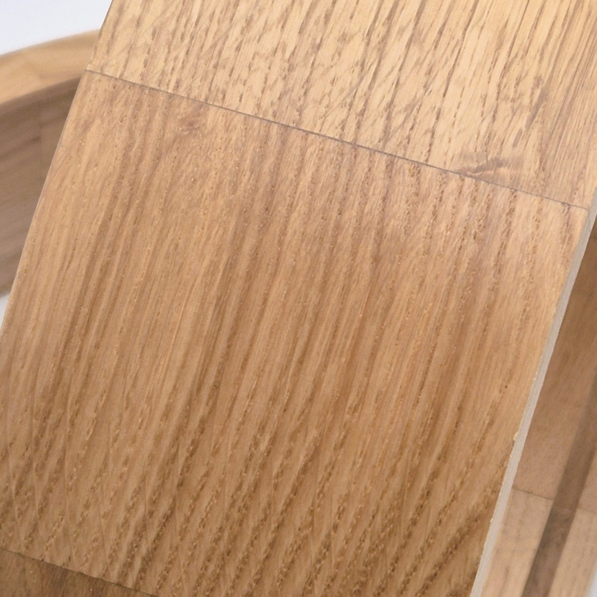 Стельовий світильник для ванної кімнати OAK 3xE27/15W/230V дуб ø 37 см IP54 - FSC сертифіковано
