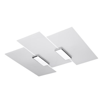 Стельовий світильник FABIANO 3xE27/60W/230V білий/глянцевий хром