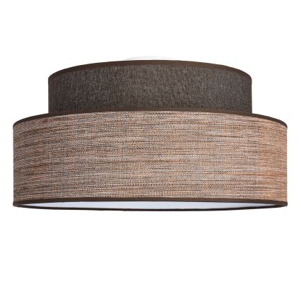 Стельовий світильник GRACE 1xE27/60W/230V діаметр 40 см коричневий/бежевий