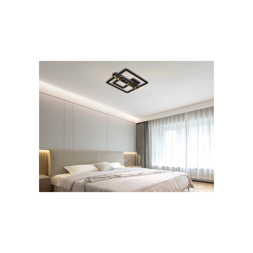 Стельовий світильник із регулюванням яскравості LED/140W/230V 3000-6500K + пульт дистанційного керування