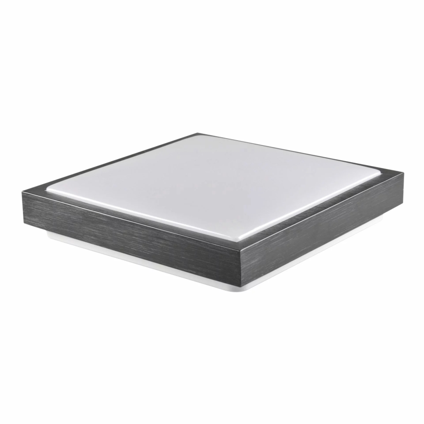 Стельовий світильник KAZIMIERZ 2xE27/20W/230V 29,5x29,5 см чорний