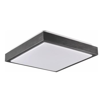 Стельовий світильник KAZIMIERZ 2xE27/20W/230V 29,5x29,5 см чорний