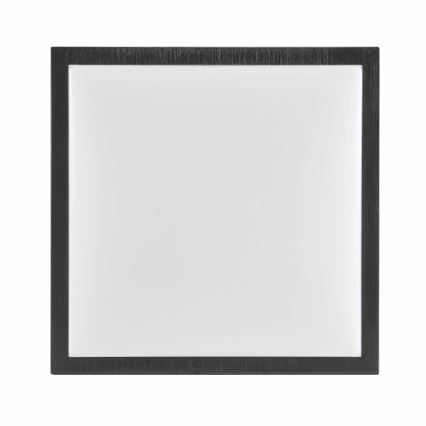 Стельовий світильник KAZIMIERZ 2xE27/20W/230V 29,5x29,5 см чорний