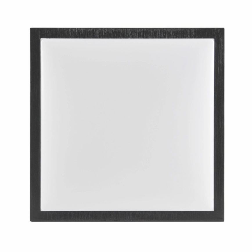 Стельовий світильник KAZIMIERZ 2xE27/20W/230V 29,5x29,5 см чорний
