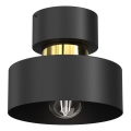 Стельовий світильник MARTI 1xE27/15W/230V чорний/золотий