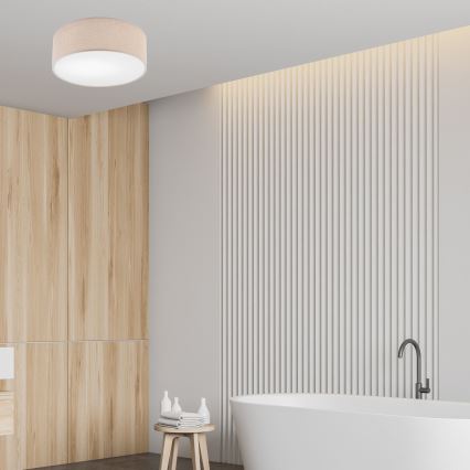 Стельовий світильник MONTE 1xE27/60W/230V, діаметр 35 см, коричневий