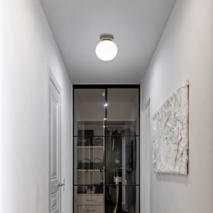 Стельовий світильник MOONLIGHT 1xE27/15W/230V, діаметр 16 см, кремовий