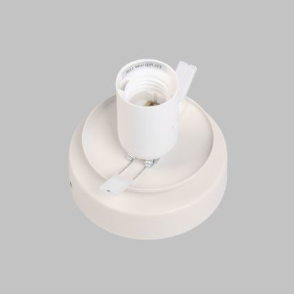 Стельовий світильник MOONLIGHT 1xE27/15W/230V, діаметр 16 см, кремовий