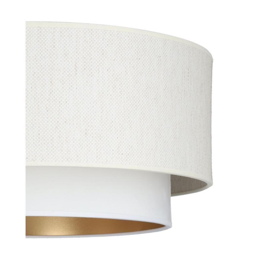 Стельовий світильник NATIA 1xE27/60W/230V, діаметром 45 см, білий