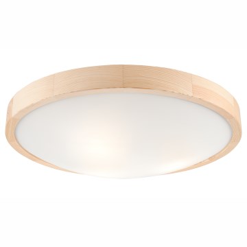 Стельовий світильник NATURAL SLIM 3xE27/60W/230V діаметр 47 см сосна