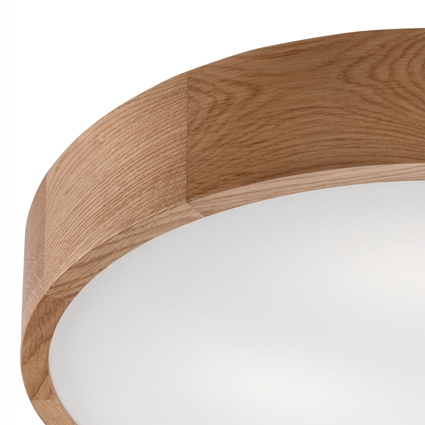 Стельовий світильник OAK 3xE27/60W/230V дуб ø 47,5 см - FSC сертифіковано