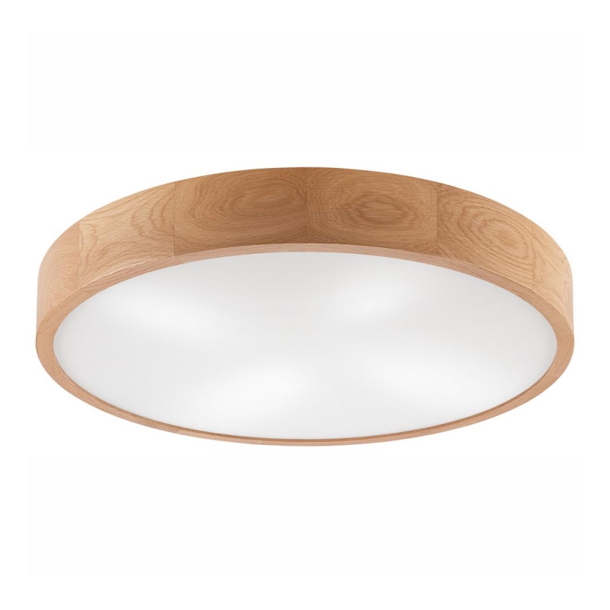 Стельовий світильник OAK 4xE27/60W/230V ø 57 см дуб