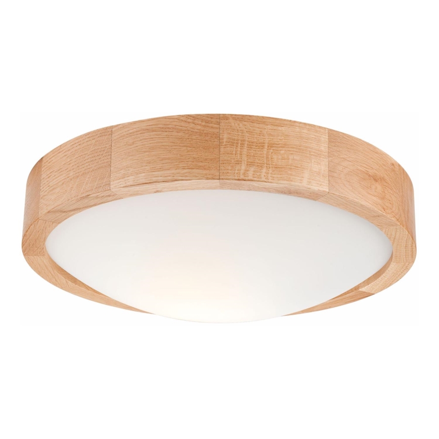 Стельовий світильник OAK SLIM 1xE27/60W/230V дуб ø 27 см