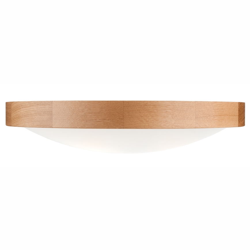 Стельовий світильник OAK SLIM 3xE27/60W/230V дуб ø 47 см