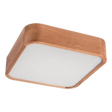 Стельовий світильник OAK SQUARE 2xE27/15W/230V 35x35 см дуб