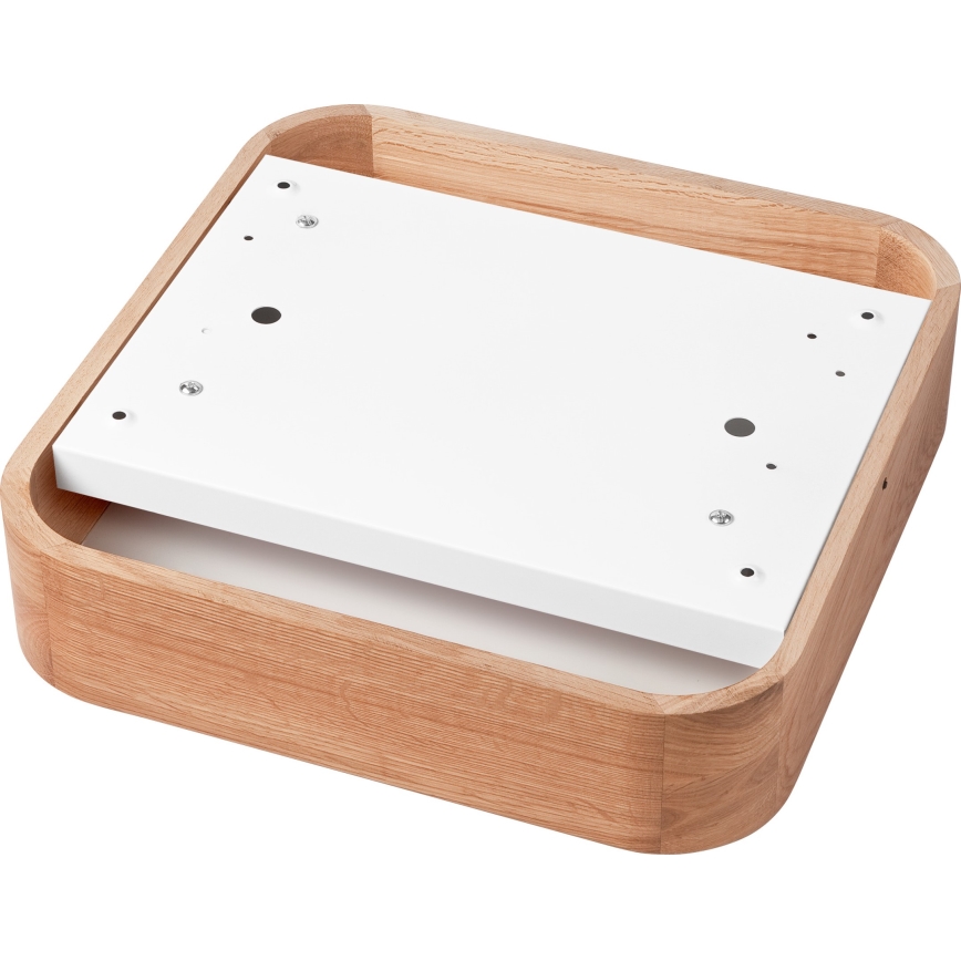 Стельовий світильник OAK SQUARE 2xE27/15W/230V 35x35 см дуб