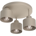 Стельовий світильник PARKLA 3xE27/15W/230V бежевий