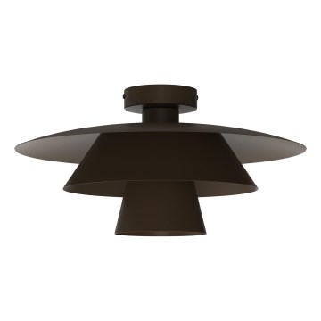 Стельовий світильник PLATO 1xE27/15W/230V, діаметр 32 см, коричневий