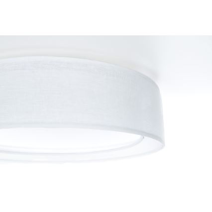 Стельовий світильник PURO 2xE27/40W/230V, діаметр 60 см, білий
