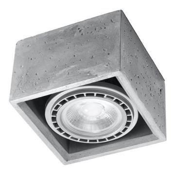 Стельовий світильник QUATRO AR111 1xGU10/40W/230V бетон