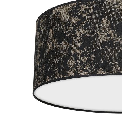 Стельовий світильник SATINO 2xE27/60W/230V чорний/золотий