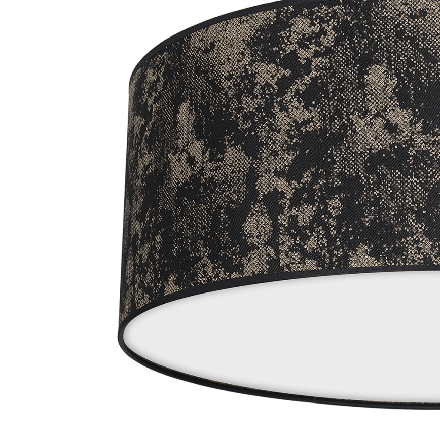 Стельовий світильник SATINO 2xE27/60W/230V чорний/золотий