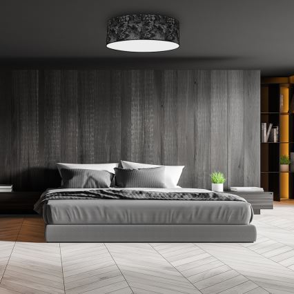 Стельовий світильник SATINO 3xE27/60W/230V чорний/сірий