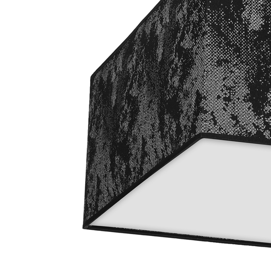 Стельовий світильник SATINO 3xE27/60W/230V чорний/срібний