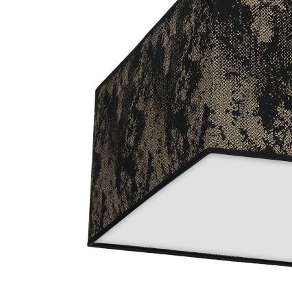 Стельовий світильник SATINO 3xE27/60W/230V чорний/золотий