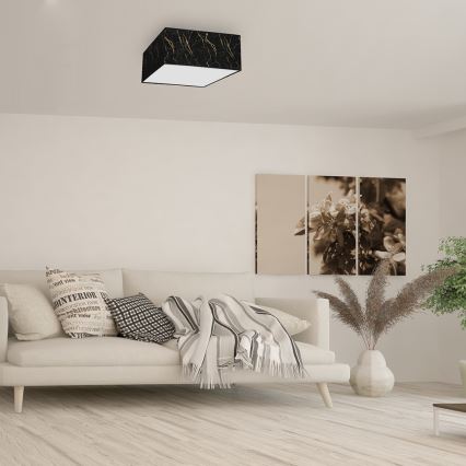 Стельовий світильник SENSO 2xE27/60W/230V чорний