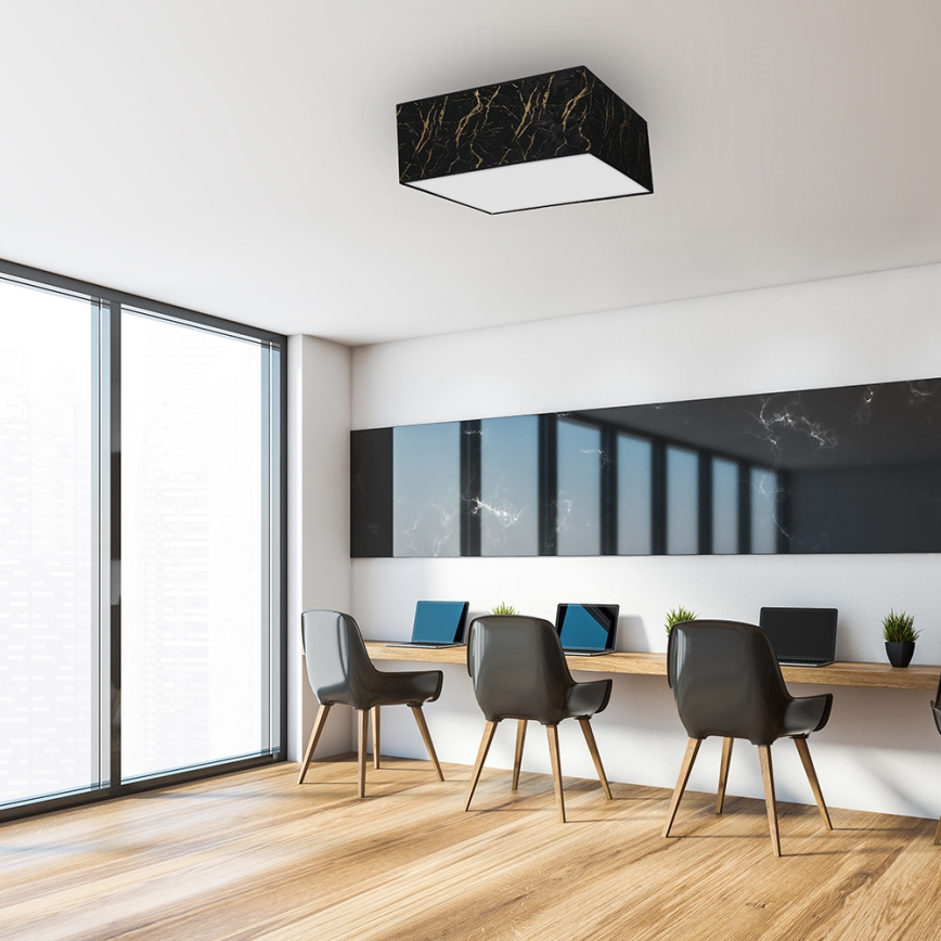 Стельовий світильник SENSO 3xE27/60W/230V чорний